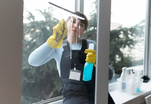 Nettoyage de vitres intérieures et extérieures à la Chapelle-sur-Furieuse